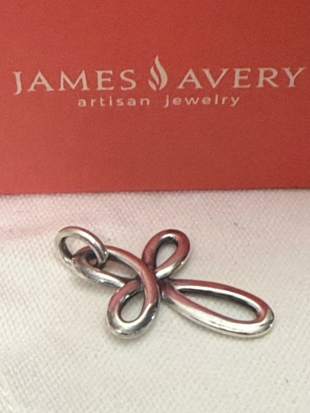 James Avery Eternal Ribbon Cross Pendant